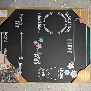Kate & Milo baby highlights chalkboard